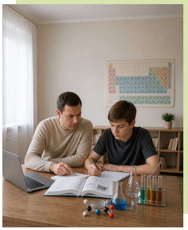 Репетитор по химии 8 класс в Шелехове по цене от 1286 р. | Репетитор-Шлх